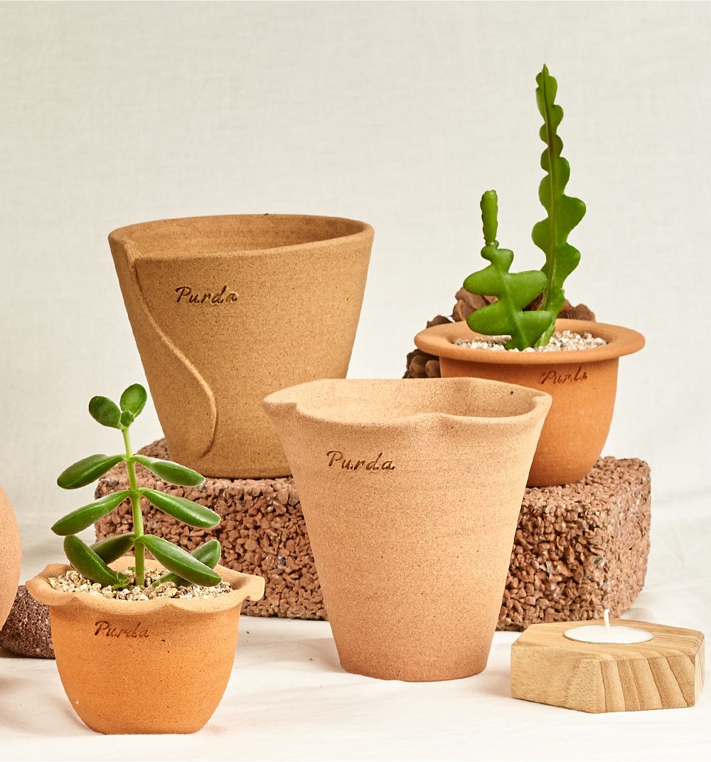 OBJET | flower pot - Beige
