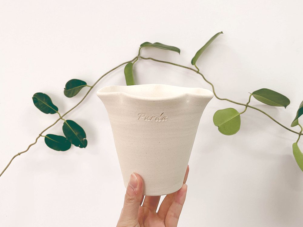 OBJET | flower pot - White