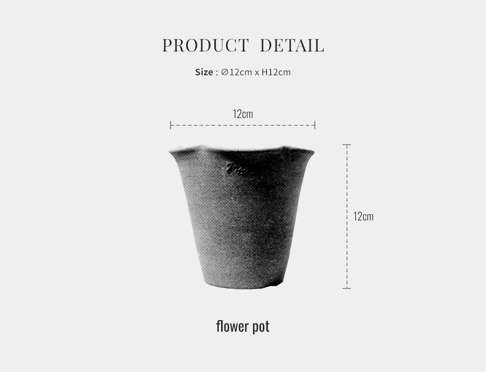 OBJET | flower pot - White