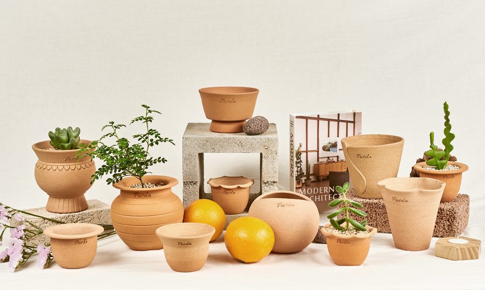 OBJET | fish bowl pot - Beige