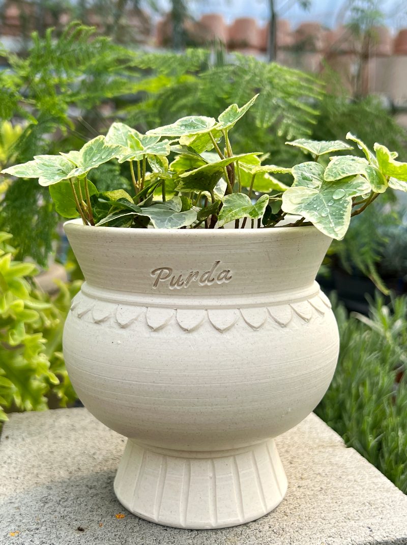 OBJET | greece pot - White
