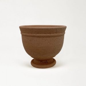 심플디자인 와인글라스 화분 - 샌드 베이지