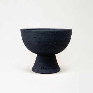 심플디자인 콤팩트 화분 - 샌드 블랙