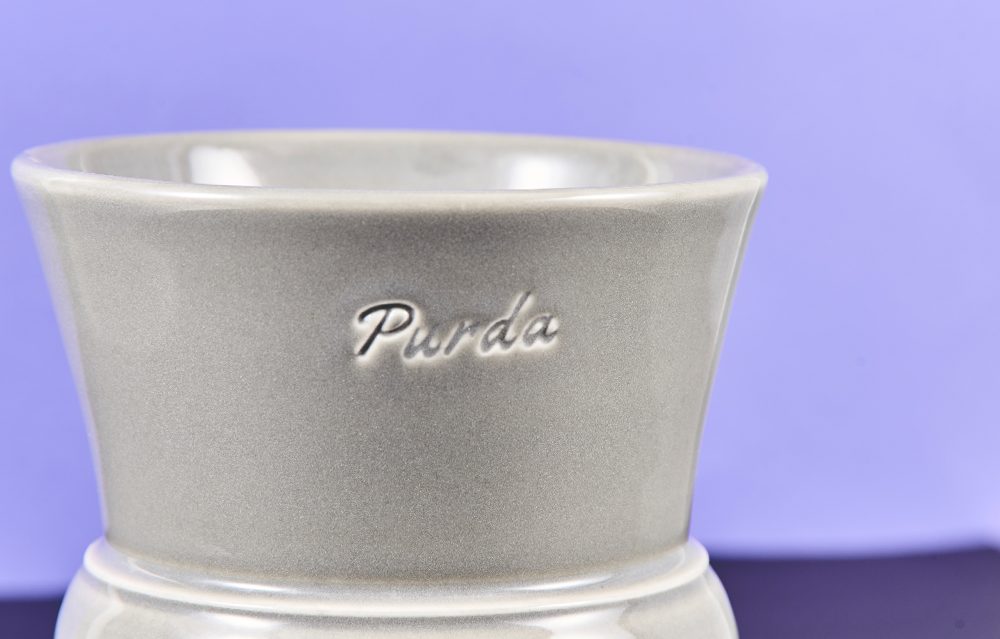 ENAMEL | goblet pot - Gray