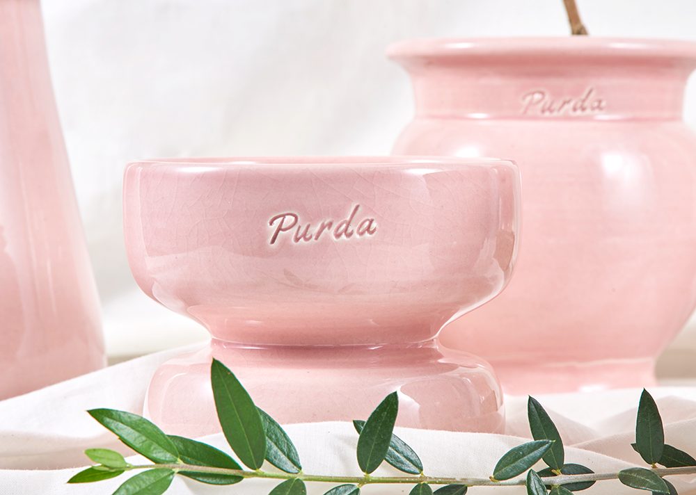 ENAMEL | objet pot - Cherry blossom