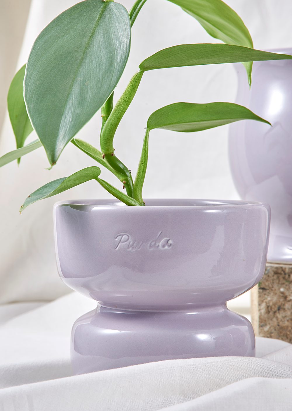 ENAMEL | objet pot - Lavender