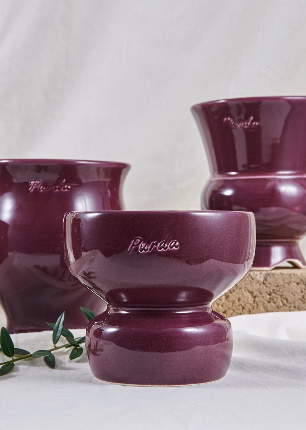 ENAMEL | objet pot - Grape
