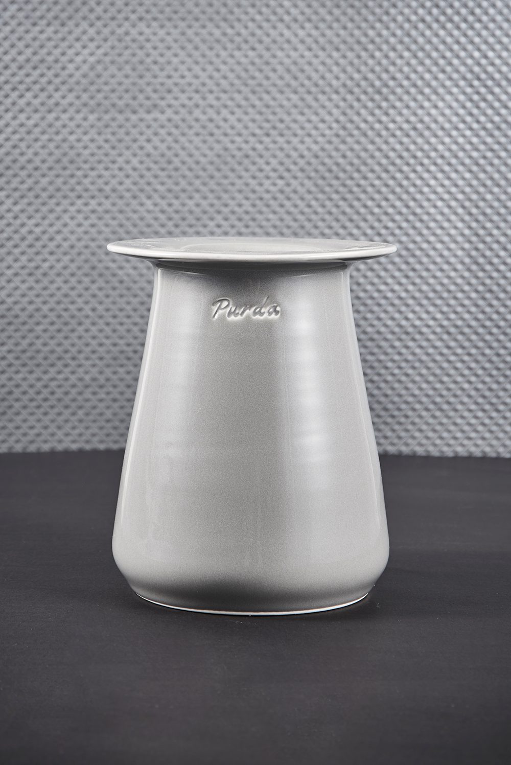 ENAMEL | long pot - Gray