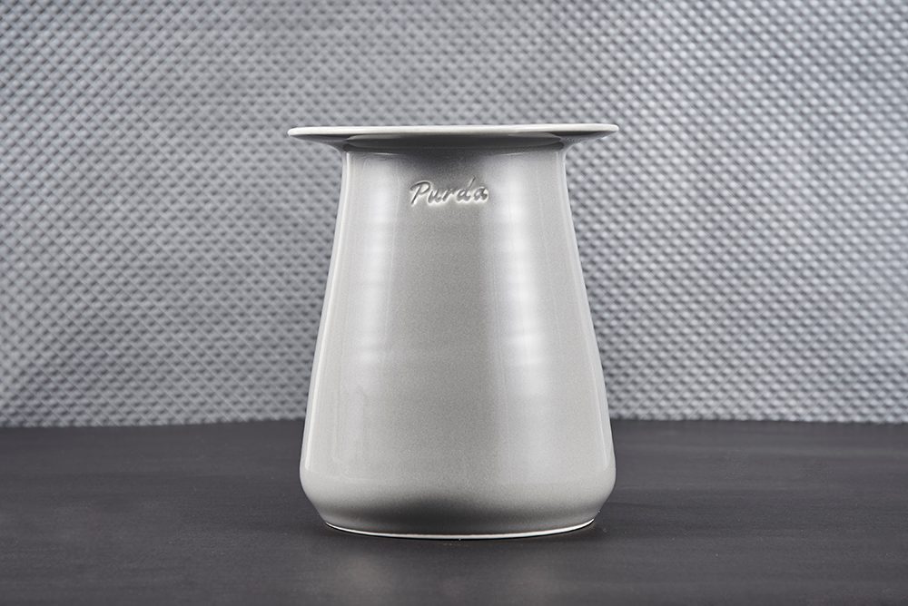 ENAMEL | long pot - Gray