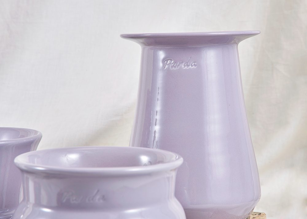 ENAMEL | long pot - Lavender