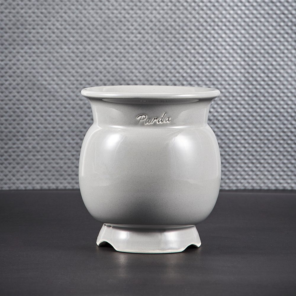 ENAMEL | bottle pot - Gray