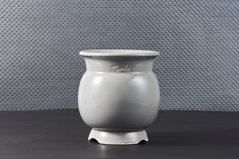 ENAMEL | bottle pot - Gray