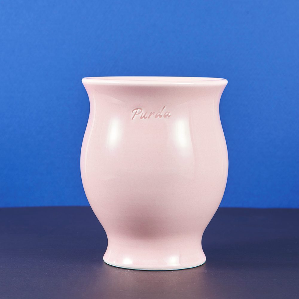 ENAMEL | natural pot - Cherry blossom