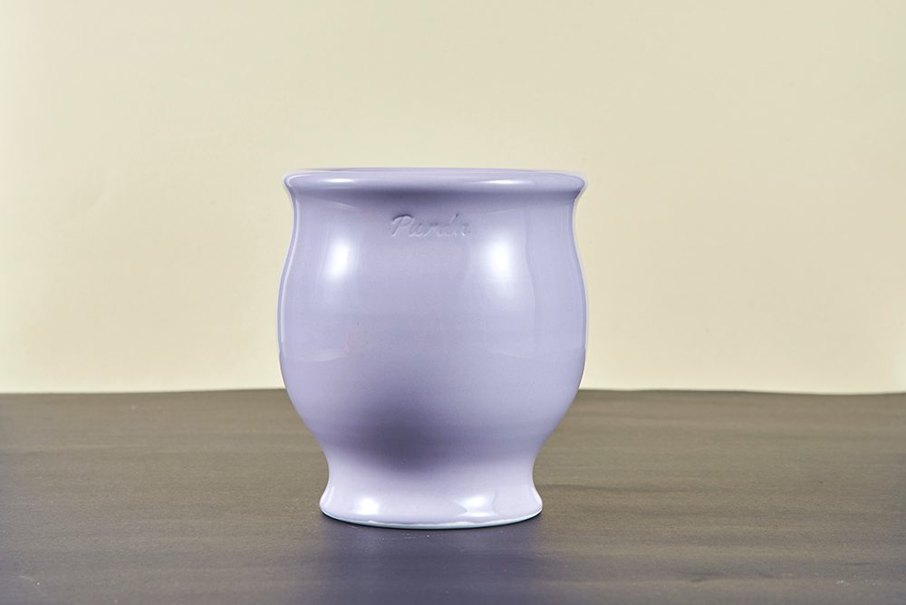 ENAMEL | natural pot - Lavender