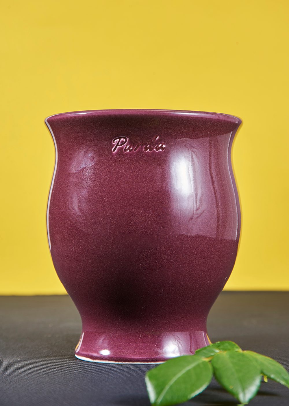 ENAMEL | natural pot - Grape