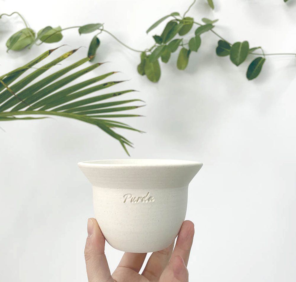 OBJET | UFO pot - White