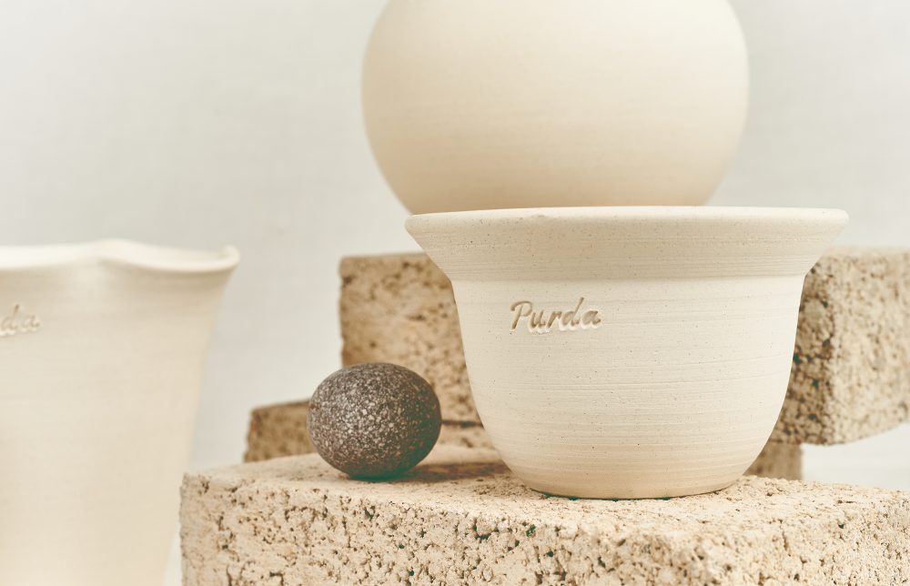 OBJET | UFO pot - White