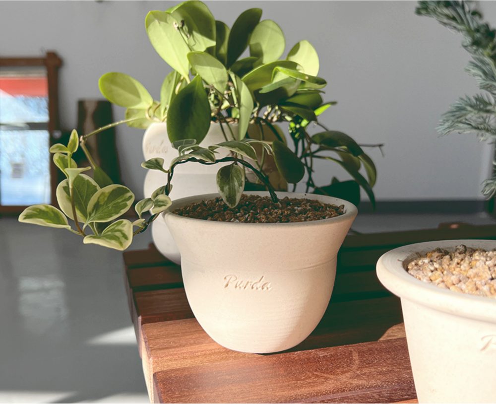 OBJET | UFO pot - White