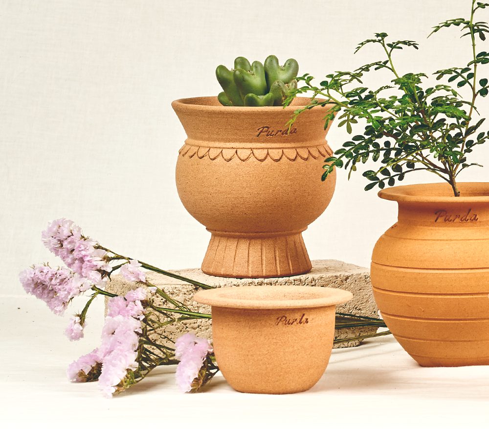 OBJET | plane pot - Beige