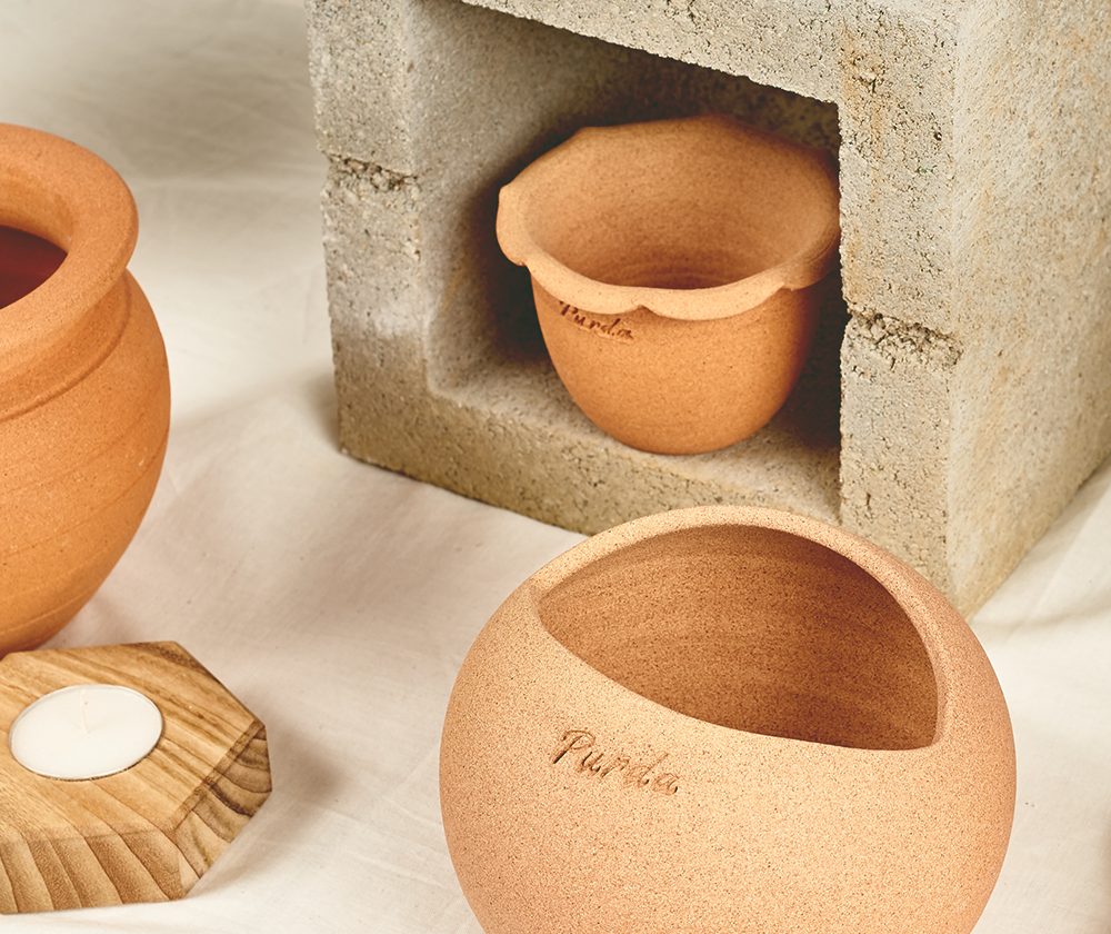 OBJET | ball pot - Beige