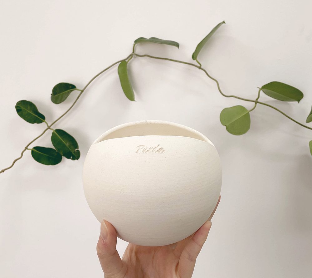 OBJET | ball pot - White